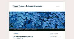 Desktop Screenshot of idasevindas.com.br