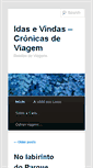 Mobile Screenshot of idasevindas.com.br